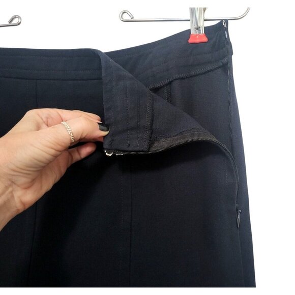 Vintage KORS by Michael Kors A-Line Skirt Bergdorf Goodman Cotton Fluted Hem - Picture 6 of 13